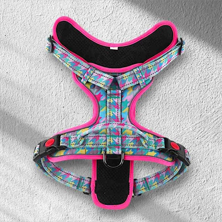 Den lyserøde Paw-Setter No Pull-håndtagsseler for engroshandel hos Haus of Hank