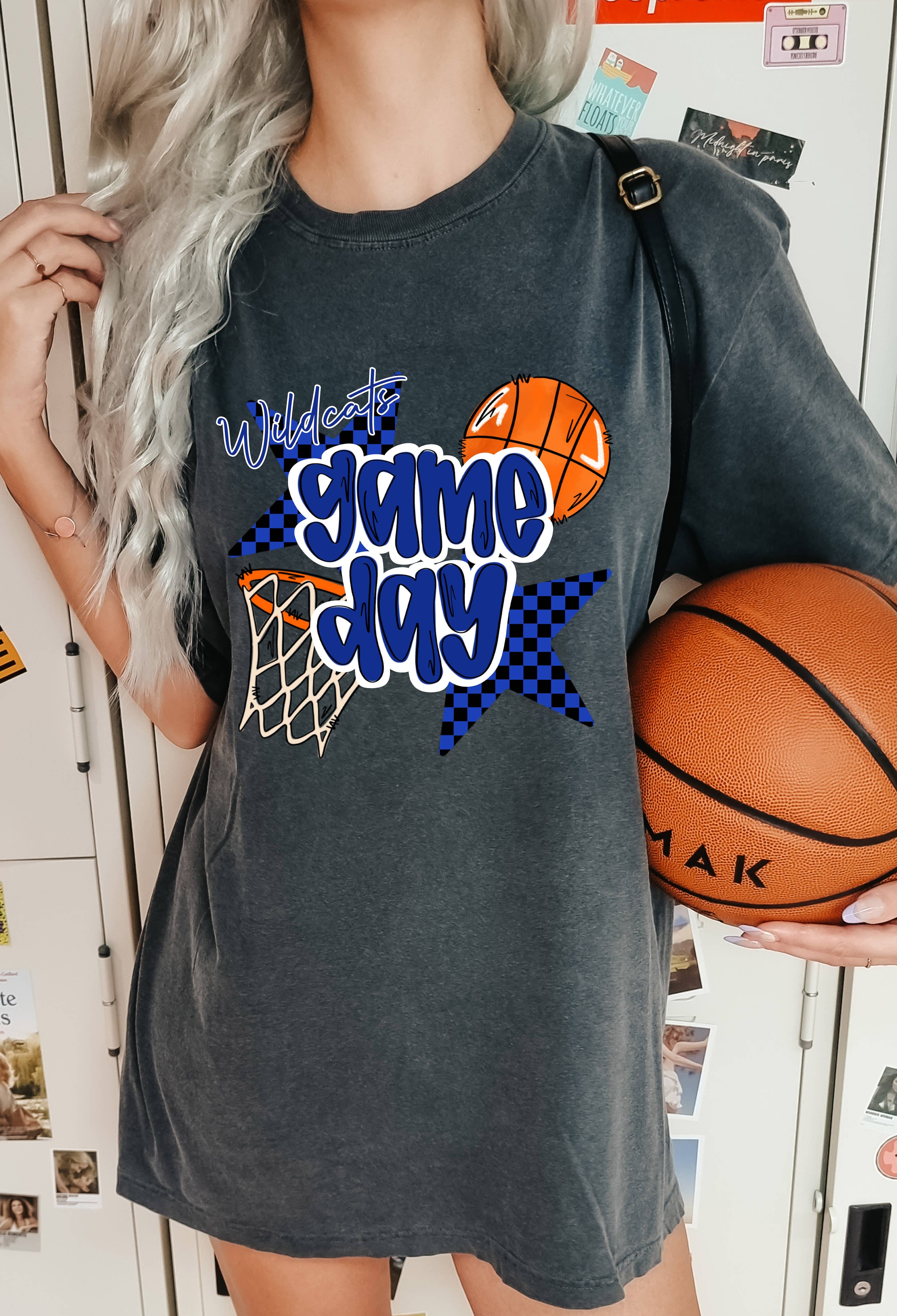 Spirit+Tribe - Wholesale T-Shirt (Graphic) - Women's - CUSTOM GAME DAY BASKETBALL4