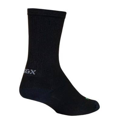 Calcetines SGX negros para venta al por mayor de SockGuy