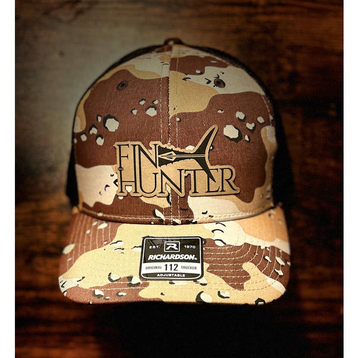 Leather Patch Snap-back Hats for wholesale by Fin Hunter