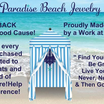 PARADISE BEACH COMPANY - Wholesale Beaded Bracelet - East Hampton Turquoise Gemstone Bracelet