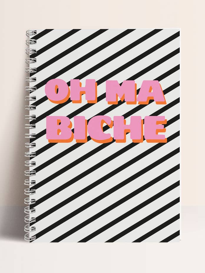 Carnet - Oh ma biche pour la vente par Papier and Co.