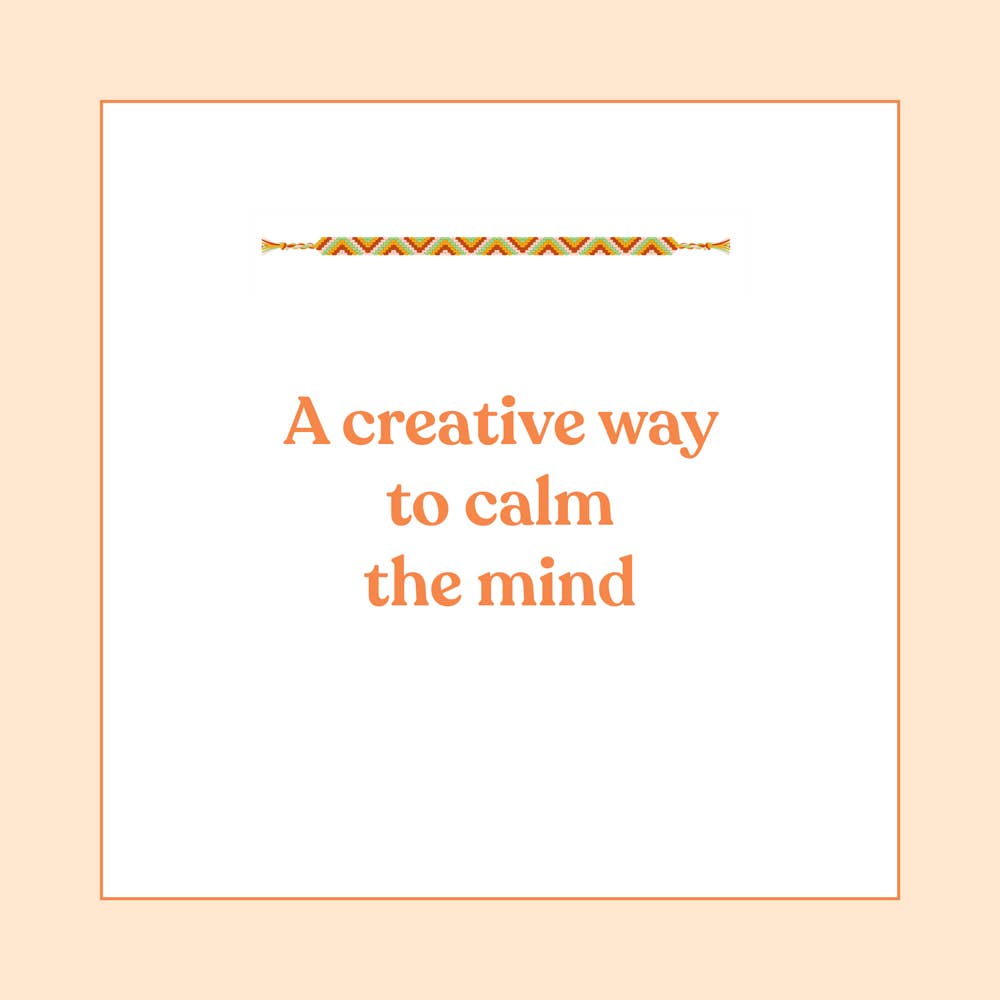 Chronicle Books - Wholesale DIY Craft Kit - Mindful Crafts: Calm Vibes Friendship Bracelet Kit3