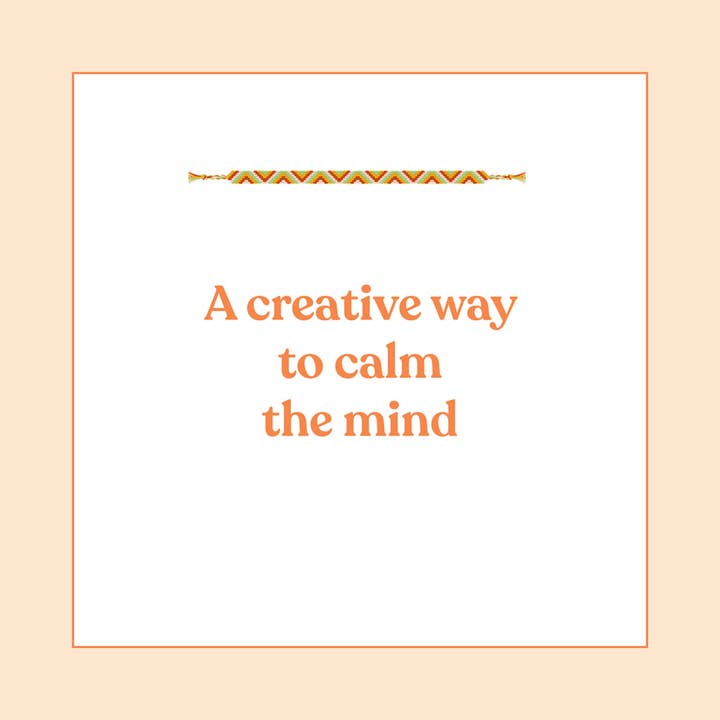 Chronicle Books - Wholesale DIY Craft Kit - Mindful Crafts: Calm Vibes Friendship Bracelet Kit3