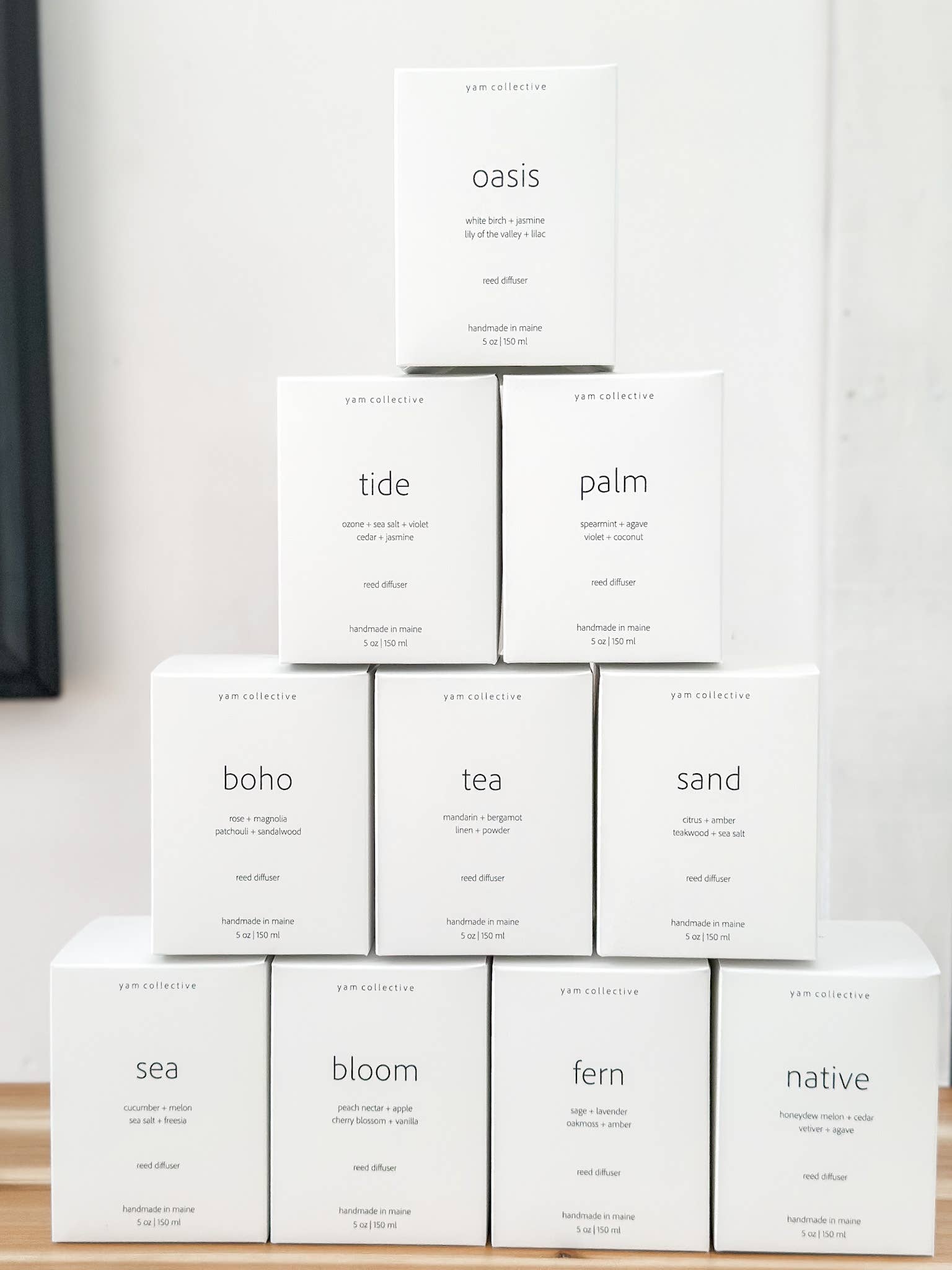 yam collective - Wholesale Reed Diffuser - Tea - Mandarin + Bergamot Reed Diffuser4