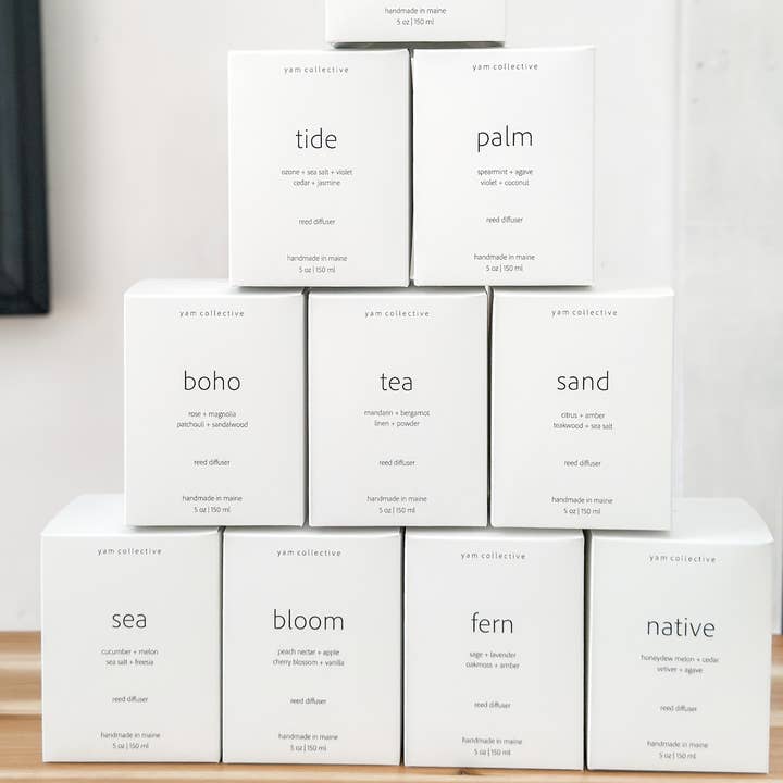 yam collective - Wholesale Reed Diffuser - Tea - Mandarin + Bergamot Reed Diffuser4