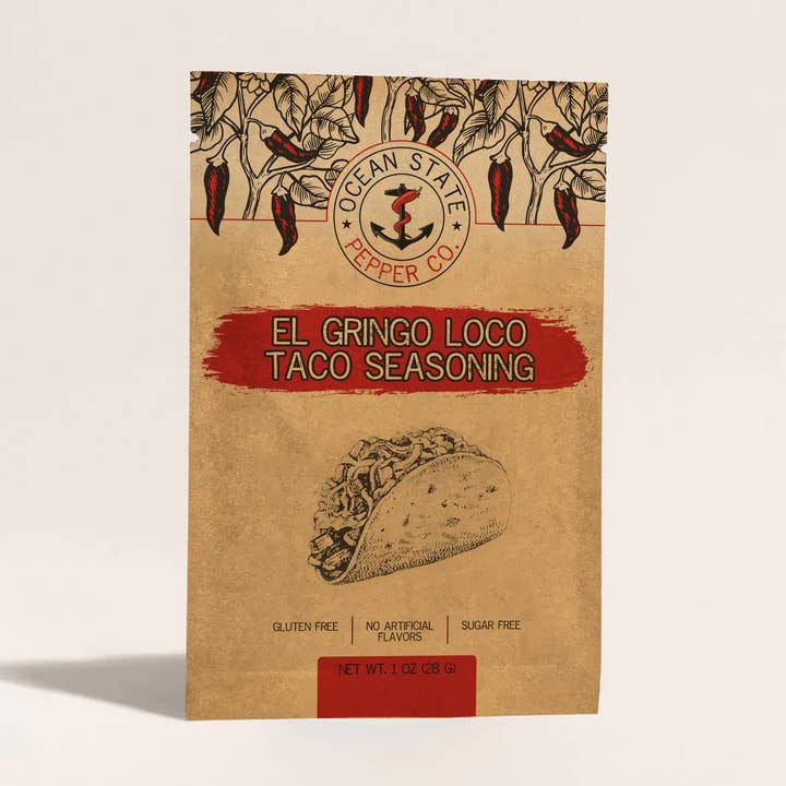 Ocean State Pepper Co. - Wholesale Dried Spice - El Gringo Loco Taco Seasoning0