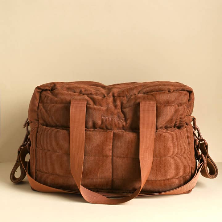 Minika – wholesale Nappy bag – Baby – Diaper bag - Rust3