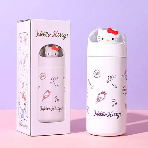 K_Wonderland - Wholesale Insulated Mug/Tumbler - Sanrio Space Capsule Cover-3D Figure Tumbler 350ml