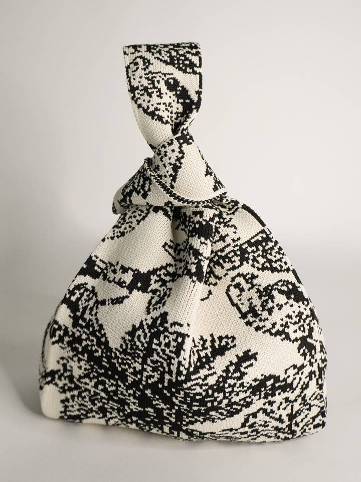 Bolso de Mano Negro Palm Beach para venta al por mayor de A Bag Concept