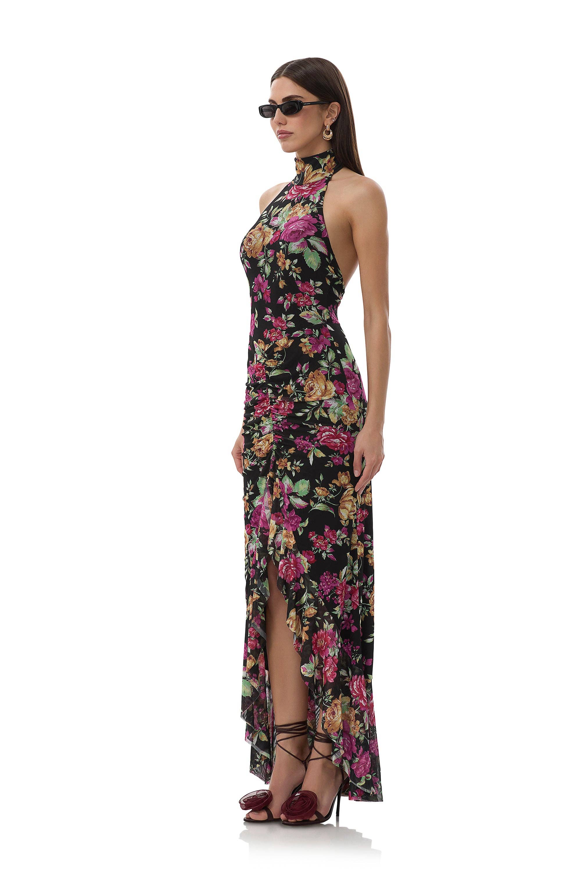 Mirella Dress - Dusted Floral for wholesale on Faire2