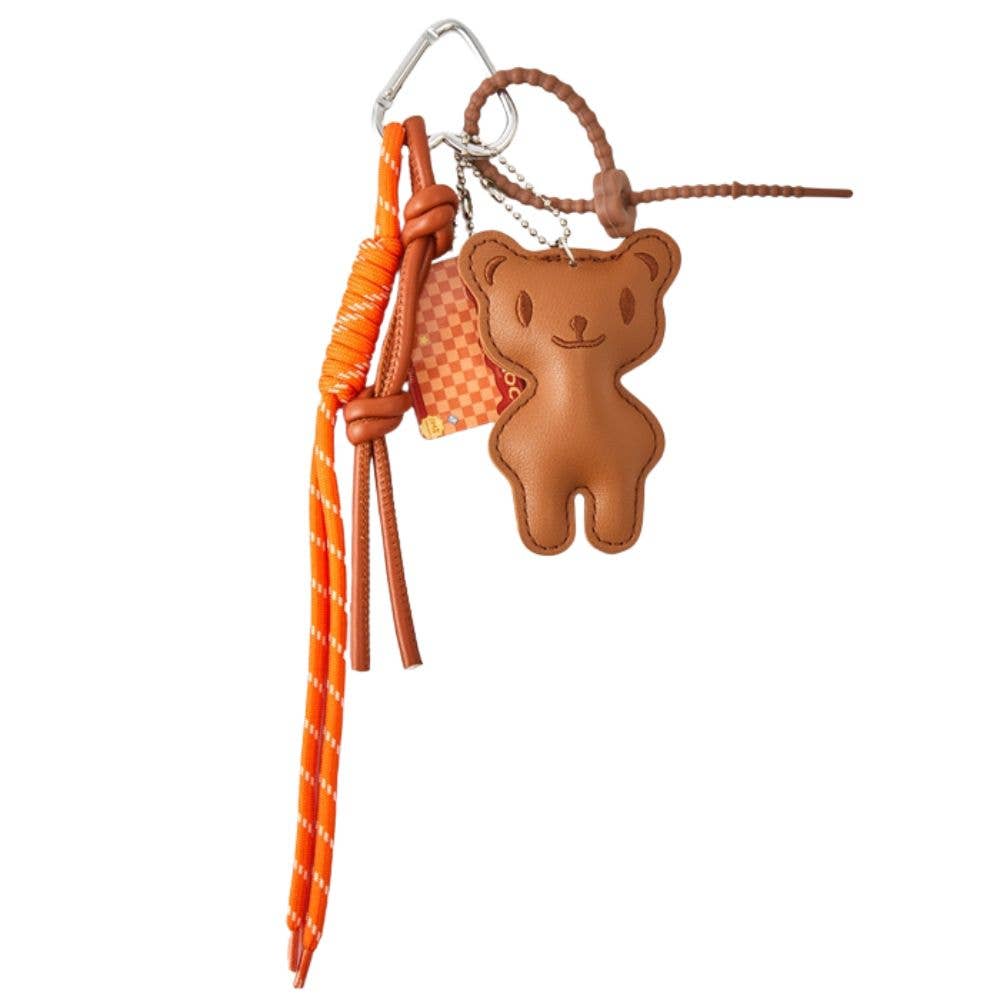 JOIA ACCESSORIES – wholesale Keychain – Women's – TEDDY BEAR BAG CHARM KEYCHAIN, BC 701100