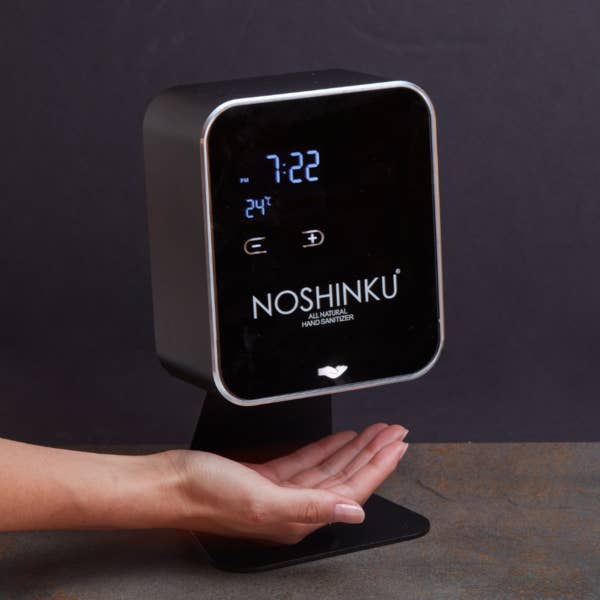 NOSHINKU ALUMINUM TOUCHLESS MINI DISPENSER for wholesale by Noshinku