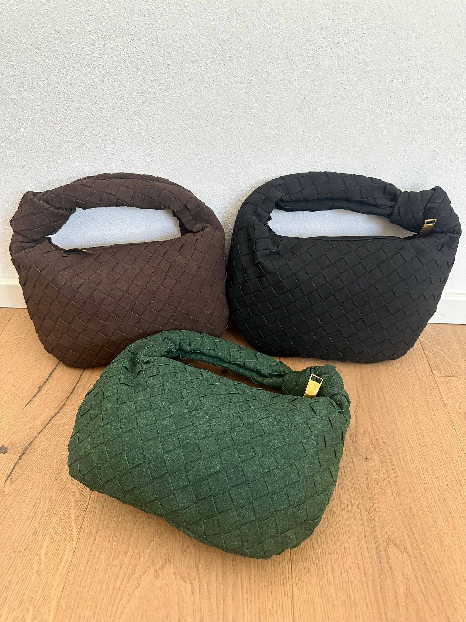 Zhade - Wholesale Top Handle Bag - Women's - Jolie Knot Eco Leather Suede1