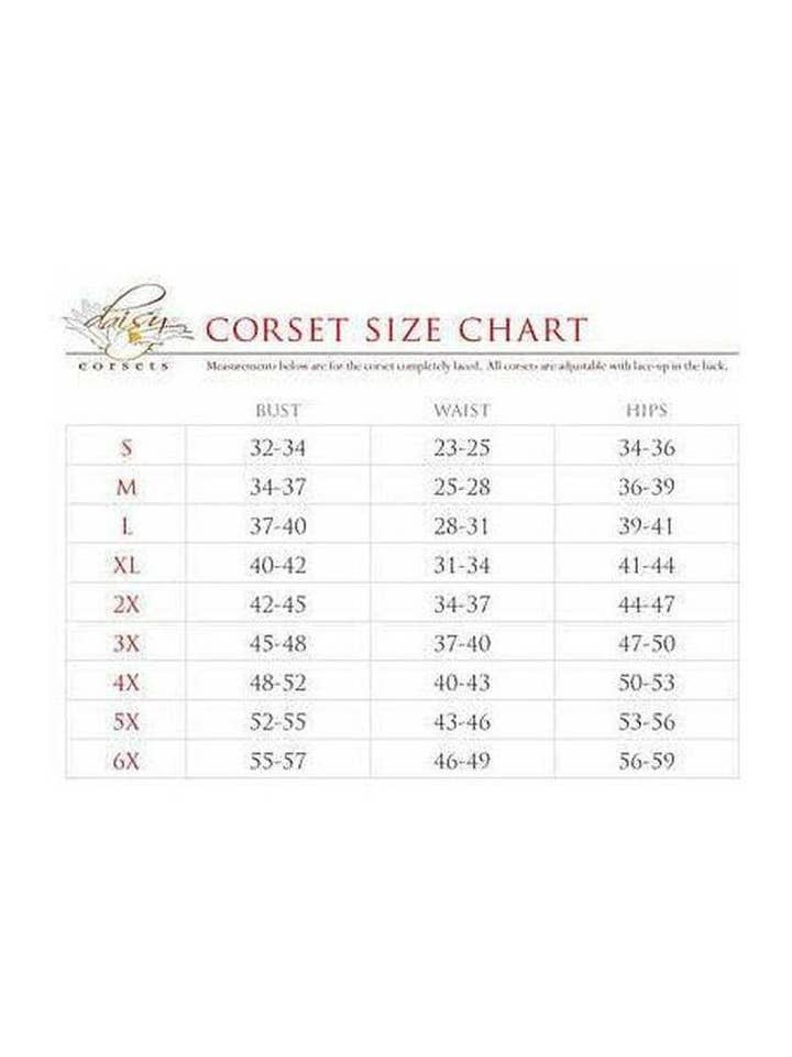 Daisy Corsets - Wholesale Corset - Women's - Lavish Black Faux Leather Corset Belt Cincher w/Clasps1