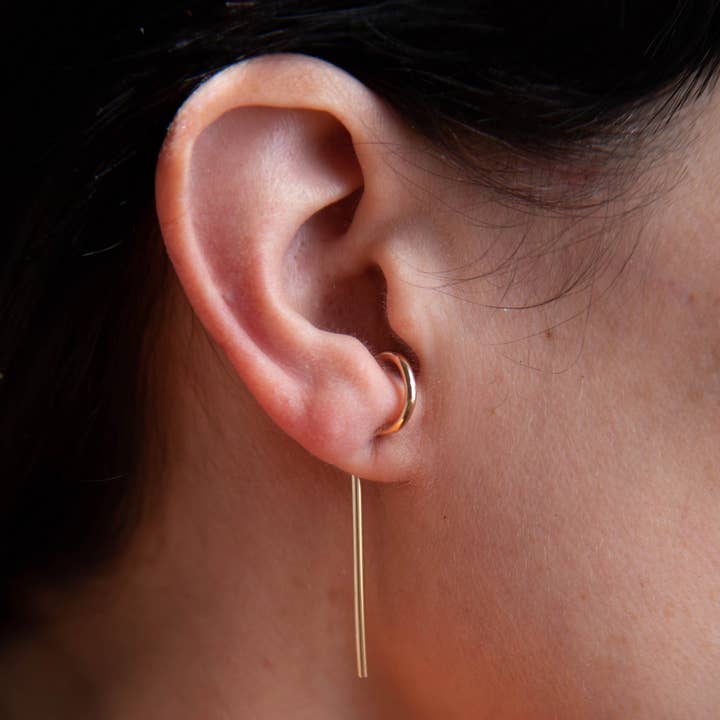 Upside Down Hoops for wholesale by Rebekah Vinyard Jewelry