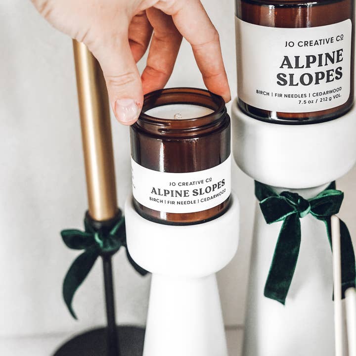 Jo Creative Co - Wholesale Jar/Filled Candle - Alpine Slopes Candle5