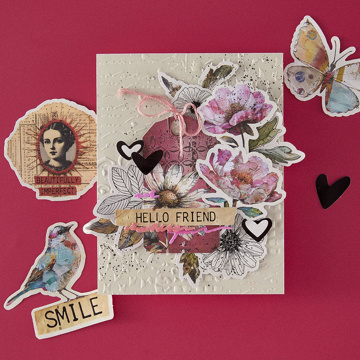 Hero Arts + Spellbinders Wholesale - Wholesale Craft Supplies - Beautifully Imperfect Die Cut Shapes from the Beautifully Imperfect Collection - 110 pc1