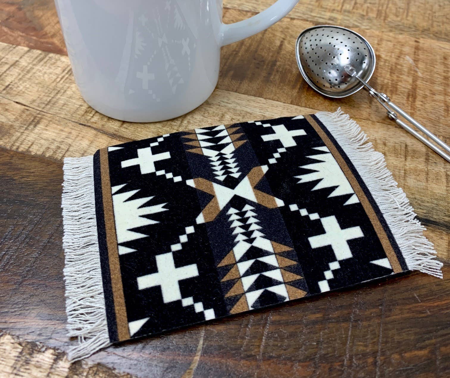 Mouse Rug - Wholesale Coasters - 4 Pc CoasterRug Set Pendleton Spider Rock7