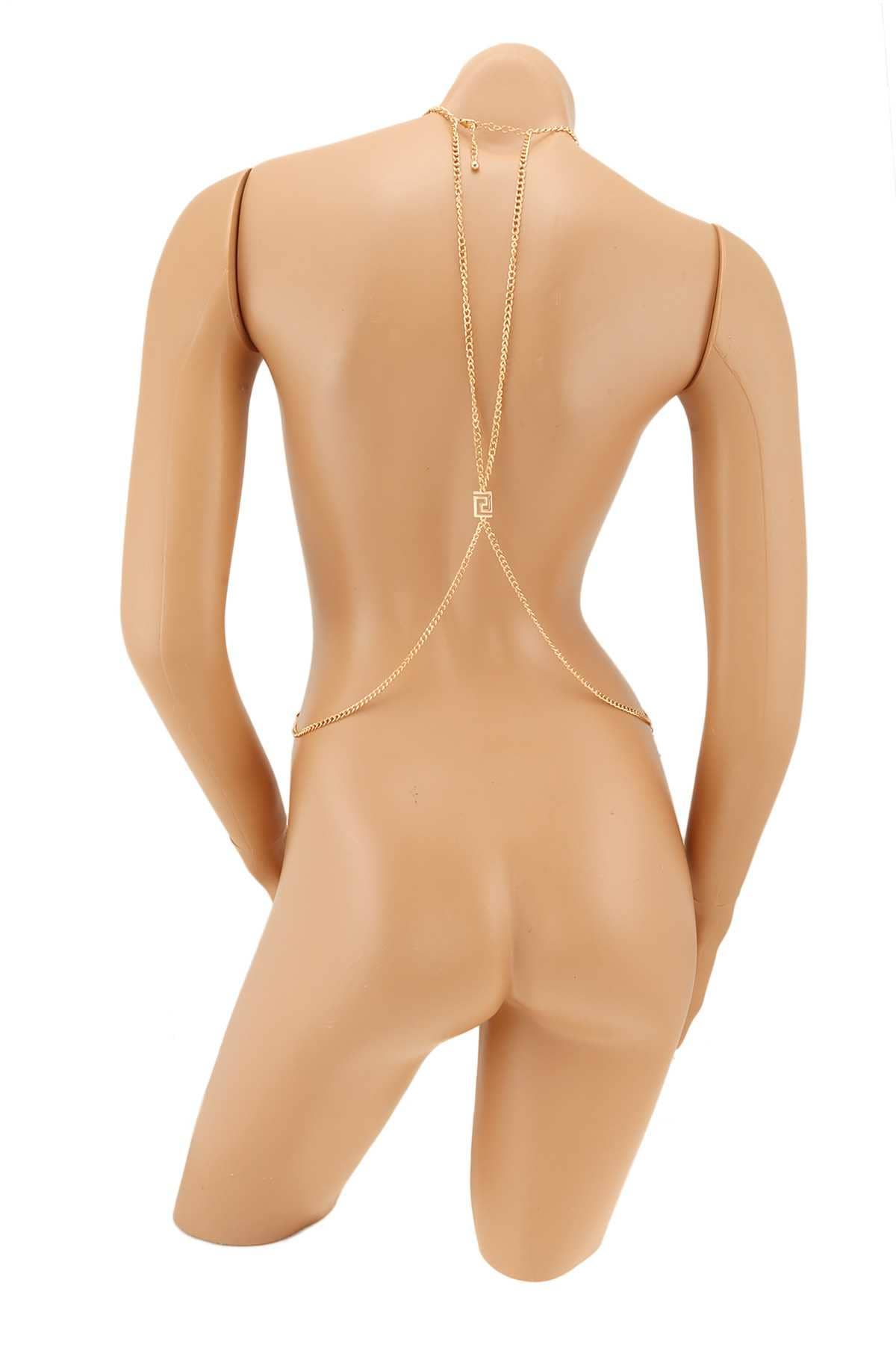 anbfashion – wholesale Kedjehalsband – Grekisk metallkedja 40001