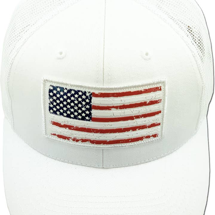 KBETHOS - Wholesale Trucker Hat - Men's - FLAG UV PRINT PATCH MESH BACK BALLCAP53