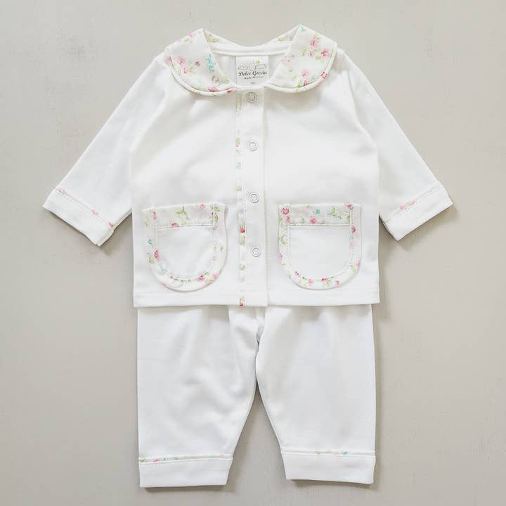 Set de pijama Flowers para venta al por mayor de Dolce Goccia