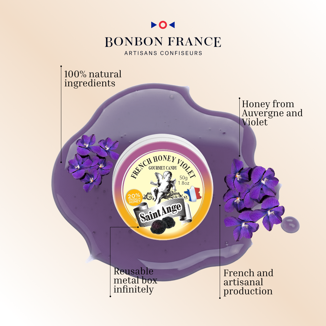Bonbon-France - Vendita all'ingrosso Caramelle dure - Miele viola Saint-Angelo2