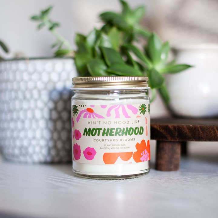 Austy Lou by Broken Top Brands - Wholesale Jar/Filled Candle - Ain't No Hood, Like Motherhood 9oz Soy Candle2