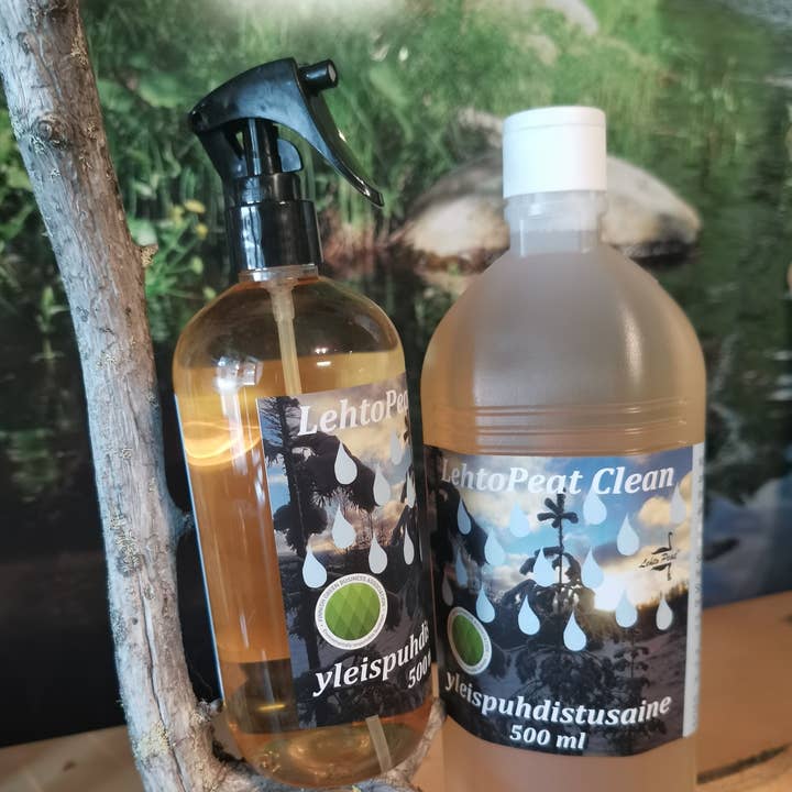 Yleispuhdistysspray 500 ml + Täyttöpullo 1000 ml for wholesale by PeatCare