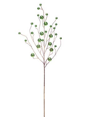 Spray Green Glitter Balls Item # 41894 for wholesale by Napco