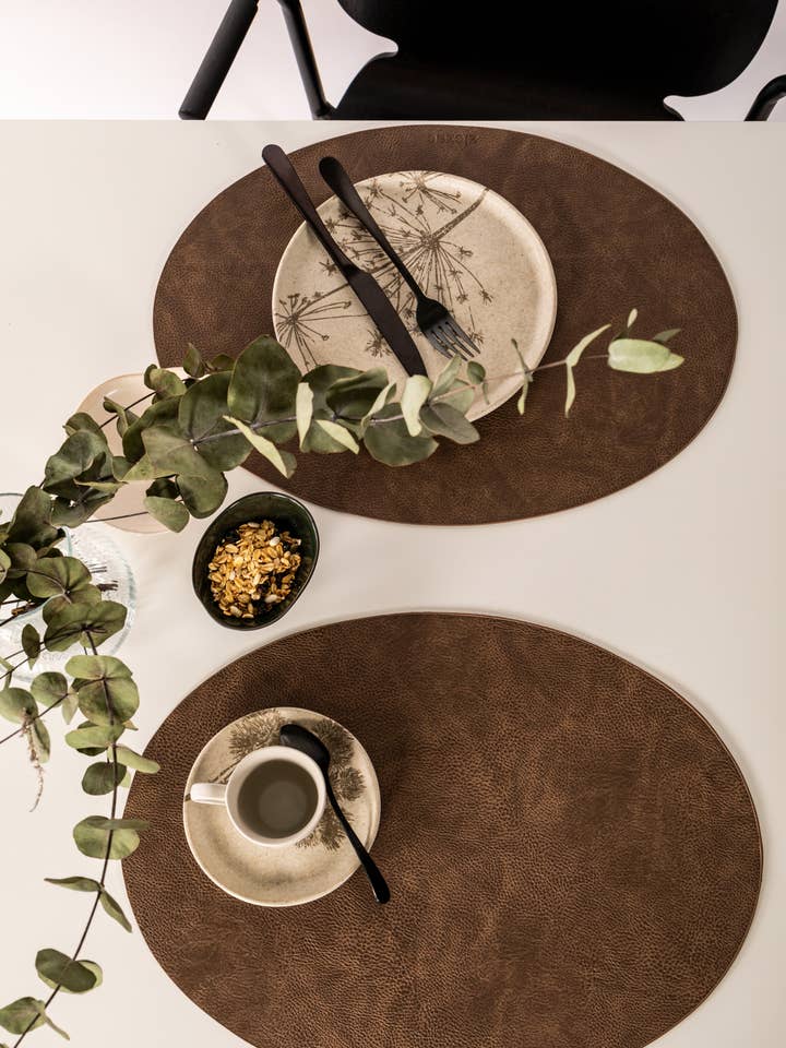 Tiseco Platzset TROJA – oval, 33 x 45 cm für den Großhandel von Tiseco