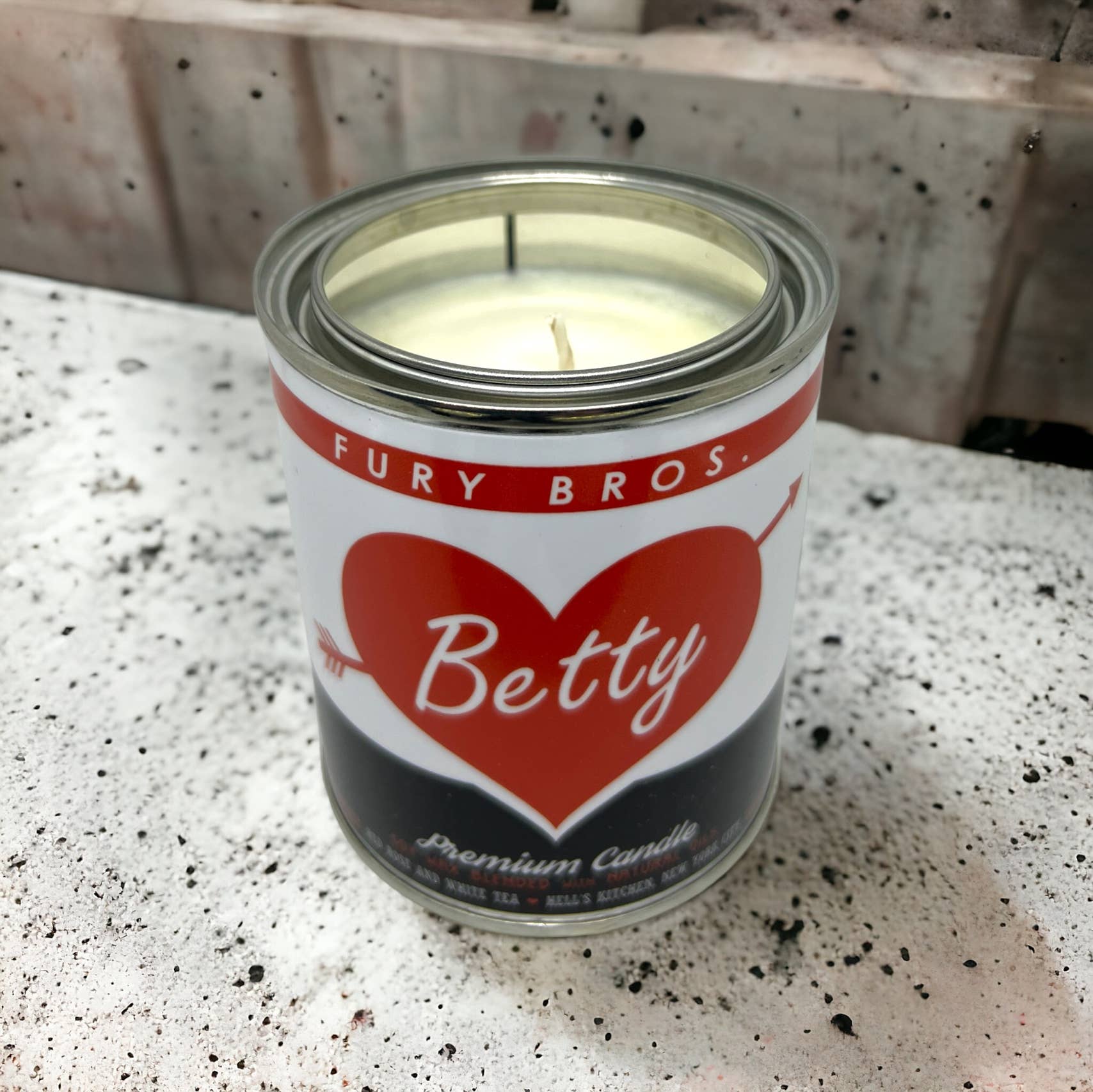 Fury Bros. - Wholesale Jar/Filled Candle - Betty Premium Candle 12.5oz3