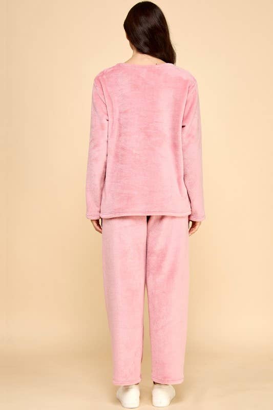 MIO WHOLESALE - Vente Haut et bas de pyjama – femme - ENSEMBLES DE PYJAMAS ULTRA DOUX FP52211