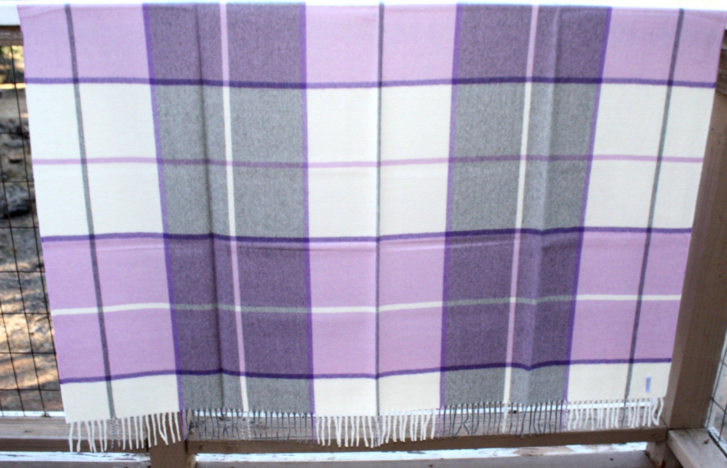 Choice Alpaca Products - Vendita all'ingrosso Plaid - Plaid Horizon Stripe in alpaca10