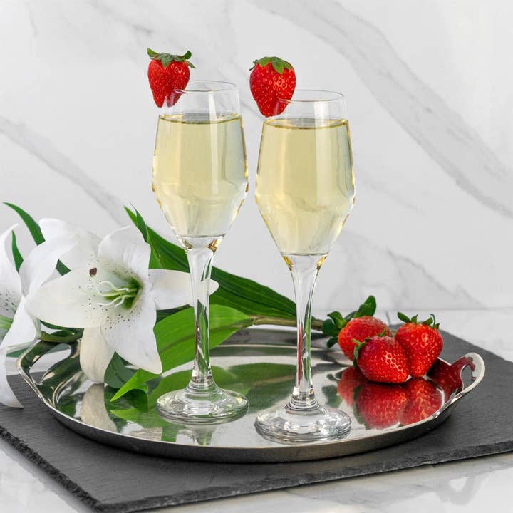 Hakan – Großhandel Champagnerflöten – LAV Ella Champagnerflöten-Set, 6-teilig, 7,75 Unzen (230 ml)
