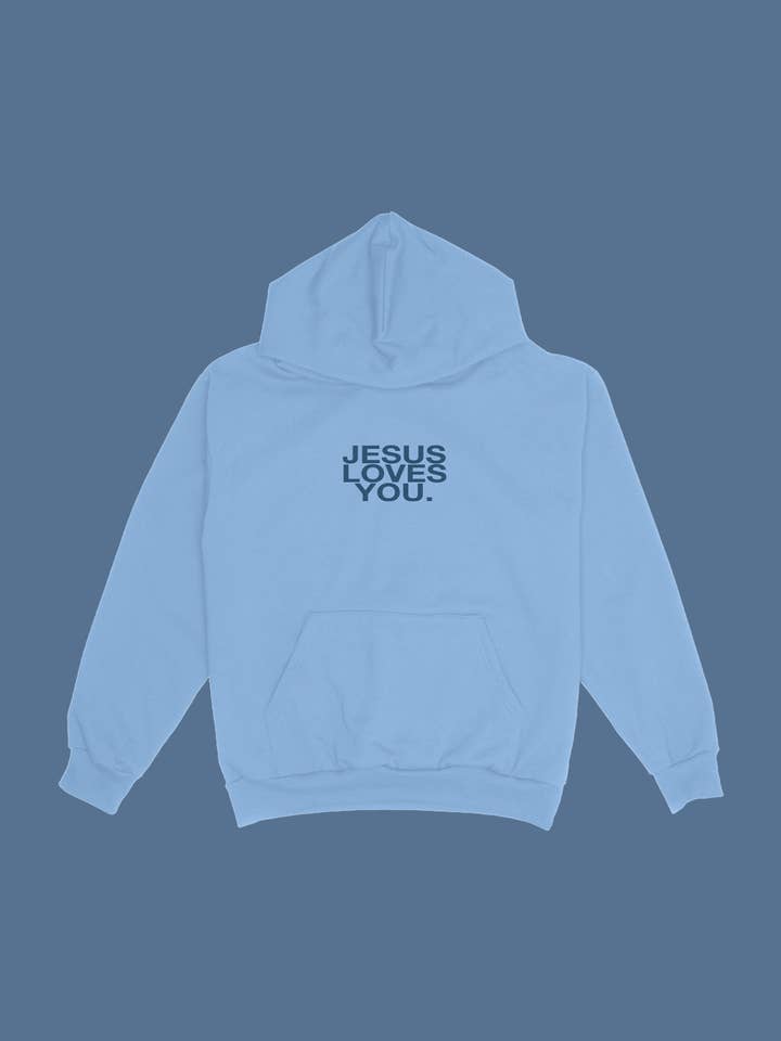 "Morning Sky" Logo Hoodie for wholesale by Jesus Loves You Company
