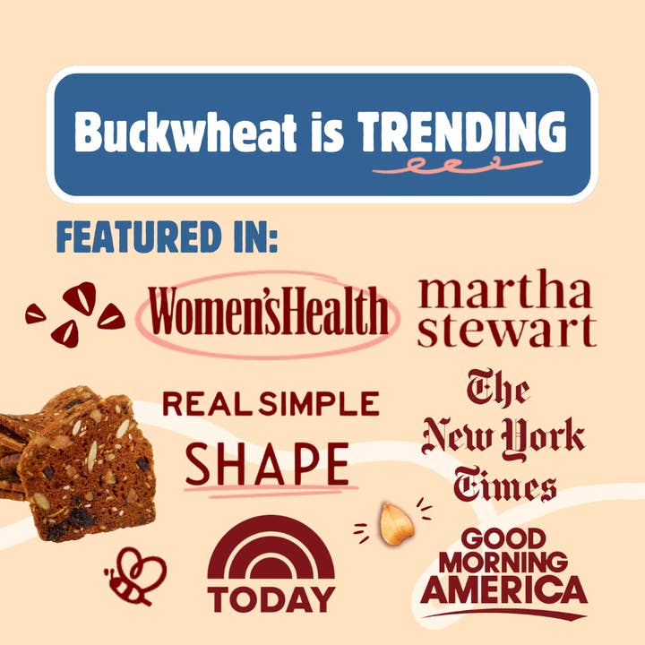 Better with Buckwheat | Maine Crisps - Wholesale Crackers - Wild Blueberry Walnut Crisps | Gluten-Free Crackers | Snacks13