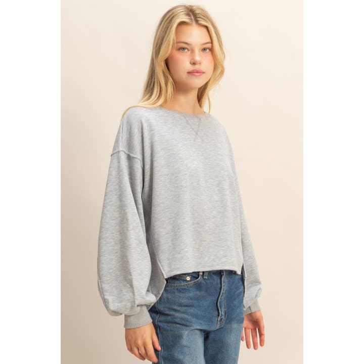 HYFVE - Wholesale Sweatshirt – Women's - Round Neck Casual Long Sleeve Knit Top14
