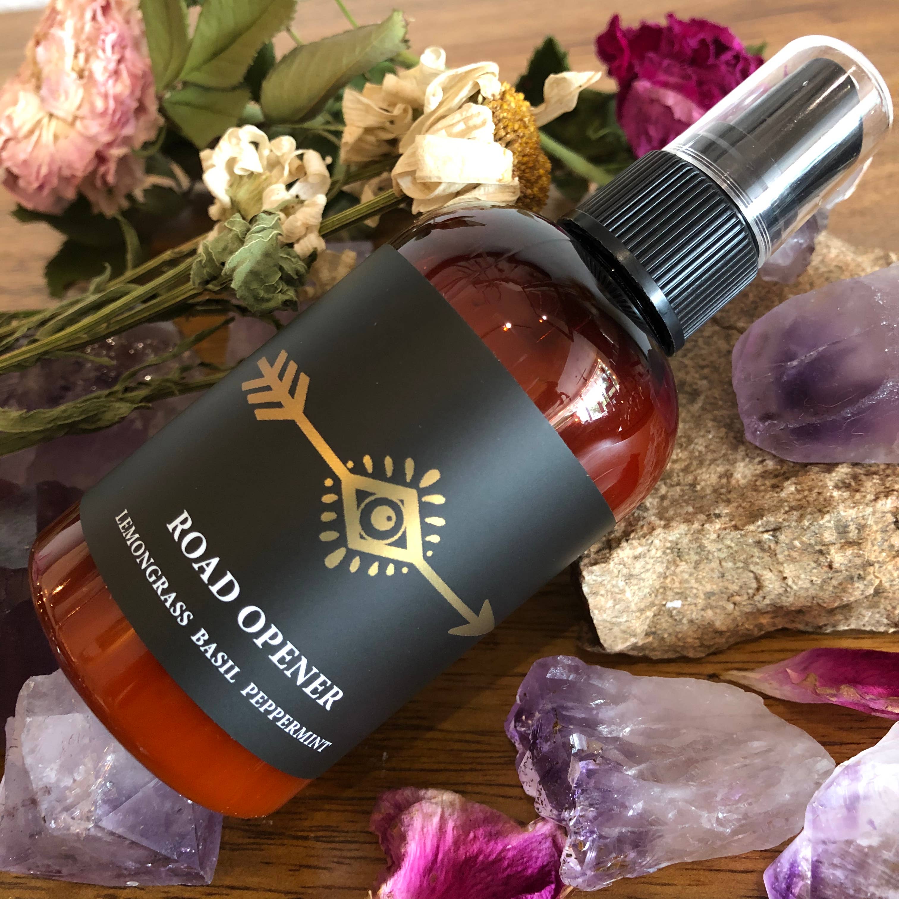 Magic Fairy Candles - Wholesale Room & Linen Spray - 4oz Road Opener Body and Room Mist1