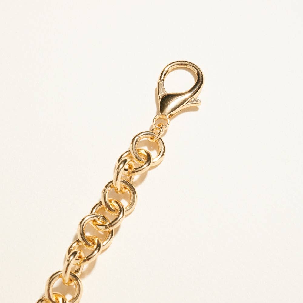 Designature New York - Wholesale Keychain Bracelet - 7 Inch Puffy Heart Bracelet Keychain Bag Charm3