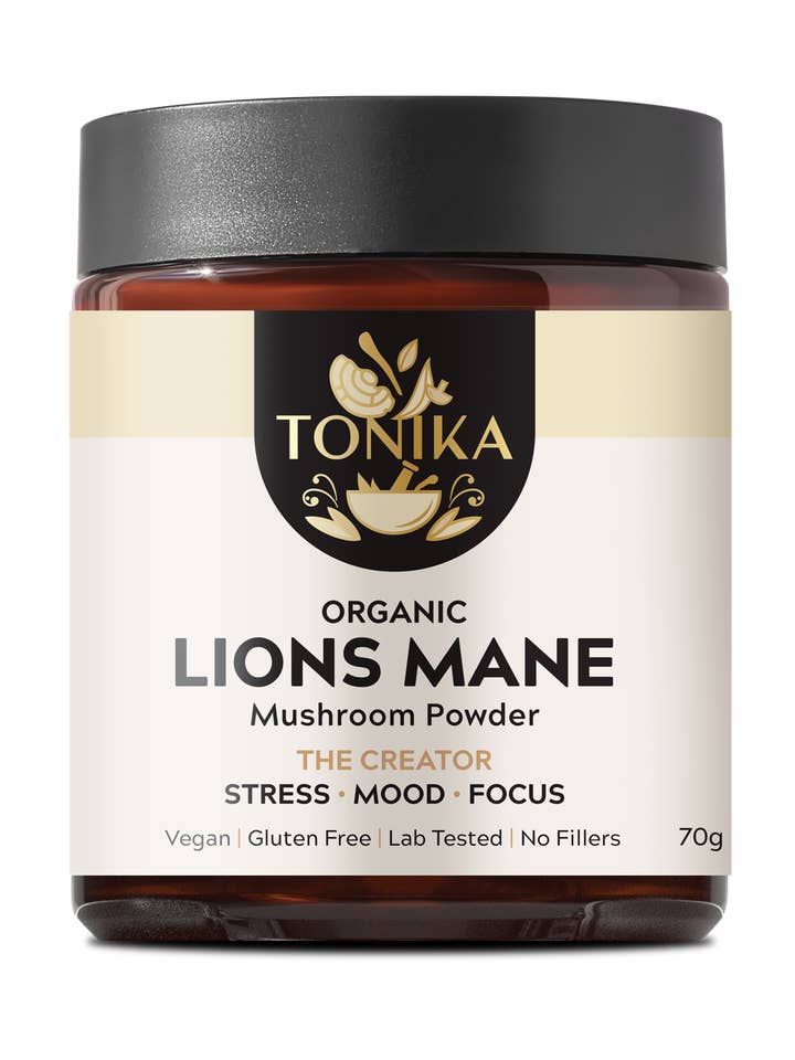 Bio-Löwenmähnenpulver im Glas – The Creator für den Großhandel von Tonika
