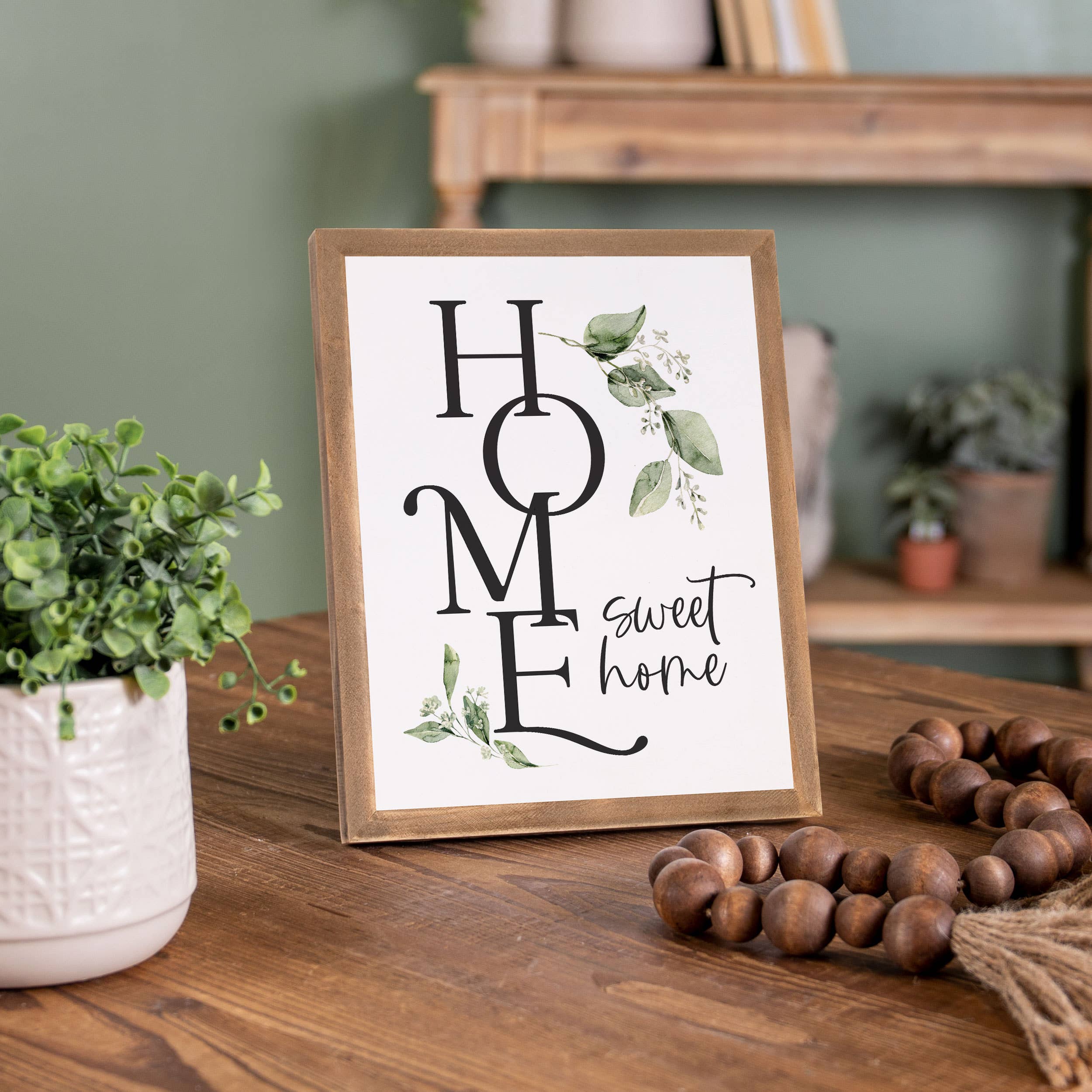 P. Graham Dunn - Wholesale Sign - Home Sweet Home 8x10 Framed Art0