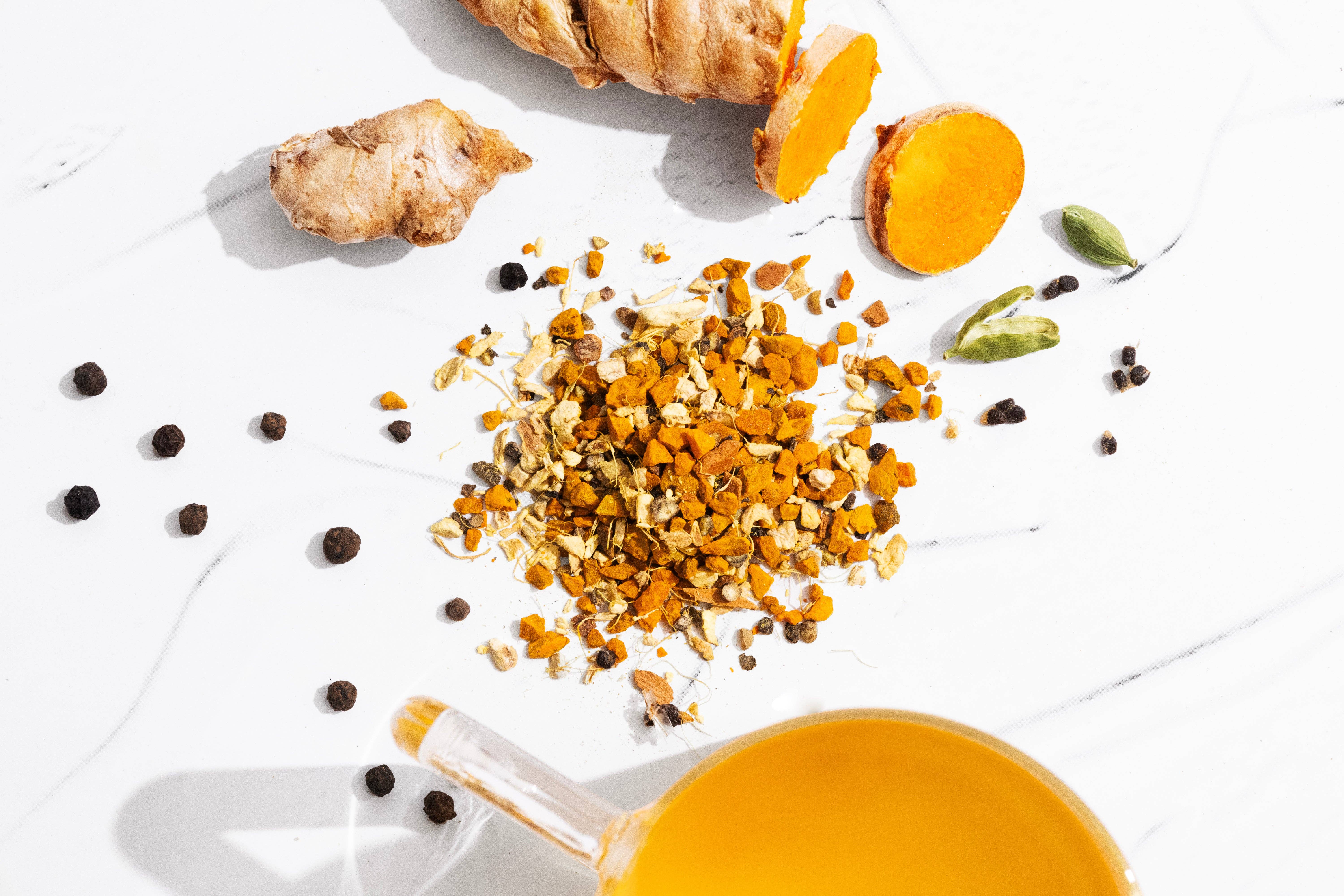 The Tea Heaven - Wholesale Loose Tea - Turmeric Spice Loose Leaf Tea2