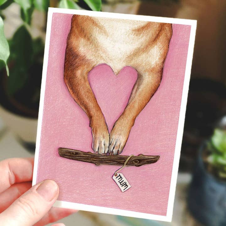 Beth Goodwin Designs - Wholesale Mother’s Day card - Dog Mother's Day Card | Greetings Card for Dog Mums3