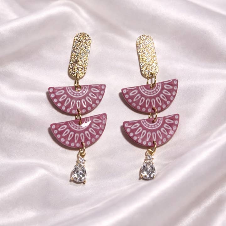 Rosé Rêverie Drops for wholesale by Preciosa Jewelry Co.