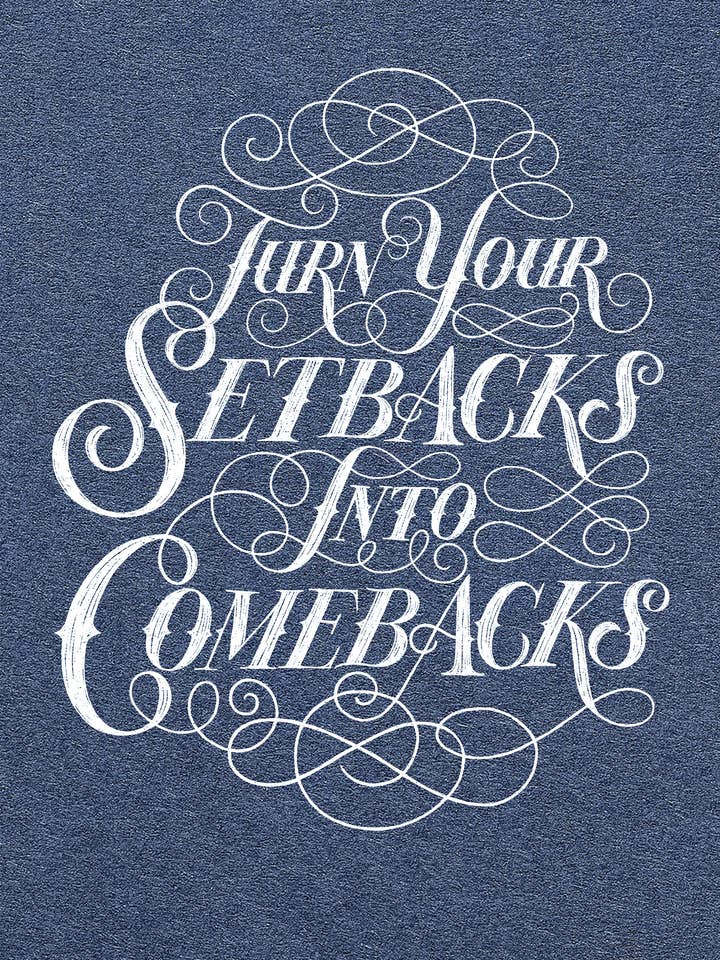 'Tilbageslag i comebacks' skærmbillede - Alexandra Snowdon for engroshandel hos Printed by Us