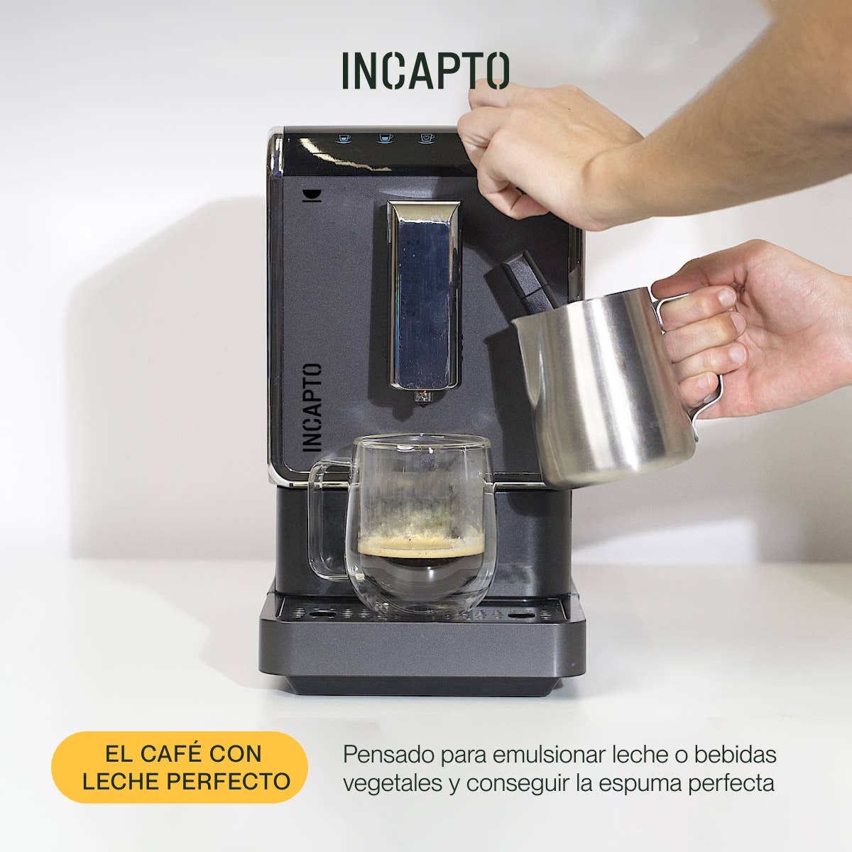 INCAPTO COFFEE - Wholesale Espresso Maker - Superautomatic Coffee Maker with Milk Vaporizer7