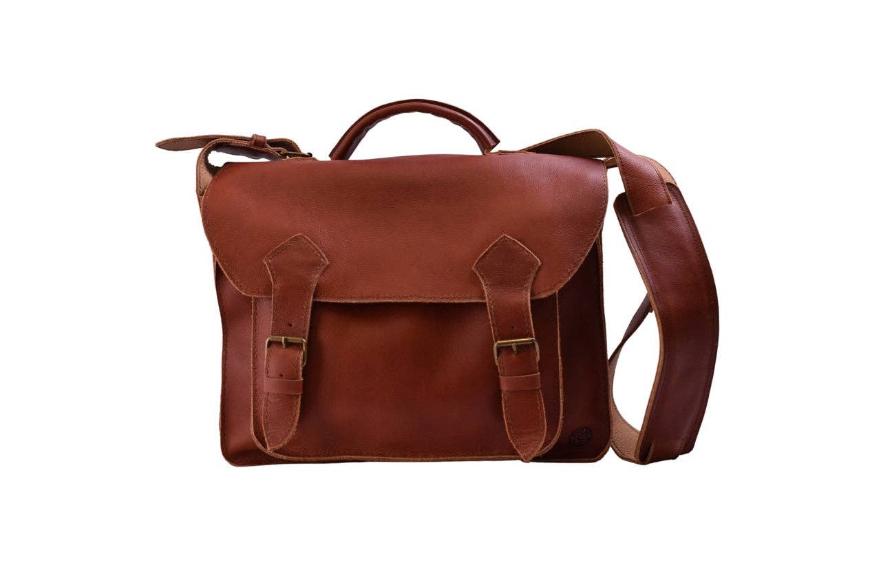 Lazarus Artisan Goods - Wholesale Briefcase - Unisex - Don Javier Briefcase | Leather Bag | Artisan Made | Ethical0