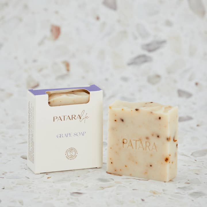 Patara Life - Wholesale Bar Soap - Grape Cold Pressed Olive Oil Soap Bar0