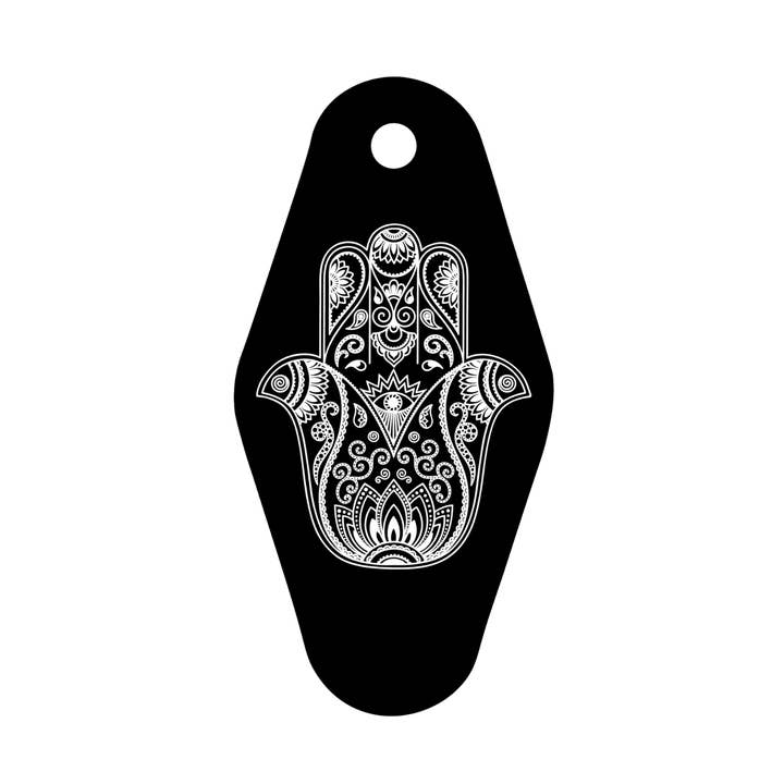 Vintage Motel Key Tag | Hamsa for wholesale by Amaryllis Park